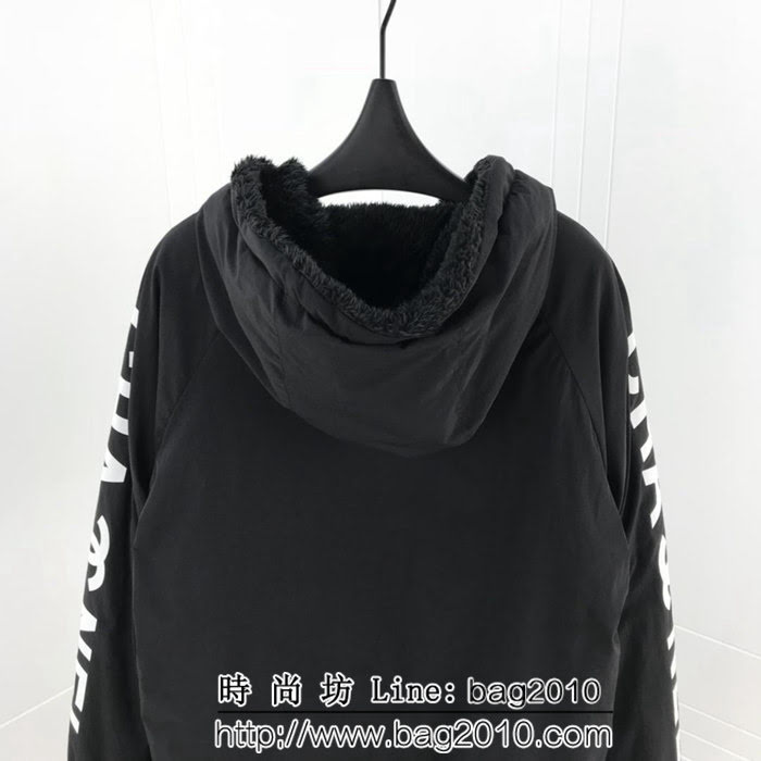 CHANEL香奈兒 18秋冬 最新爆款 兩面穿套頭棉衣 情侶款 ydi1399